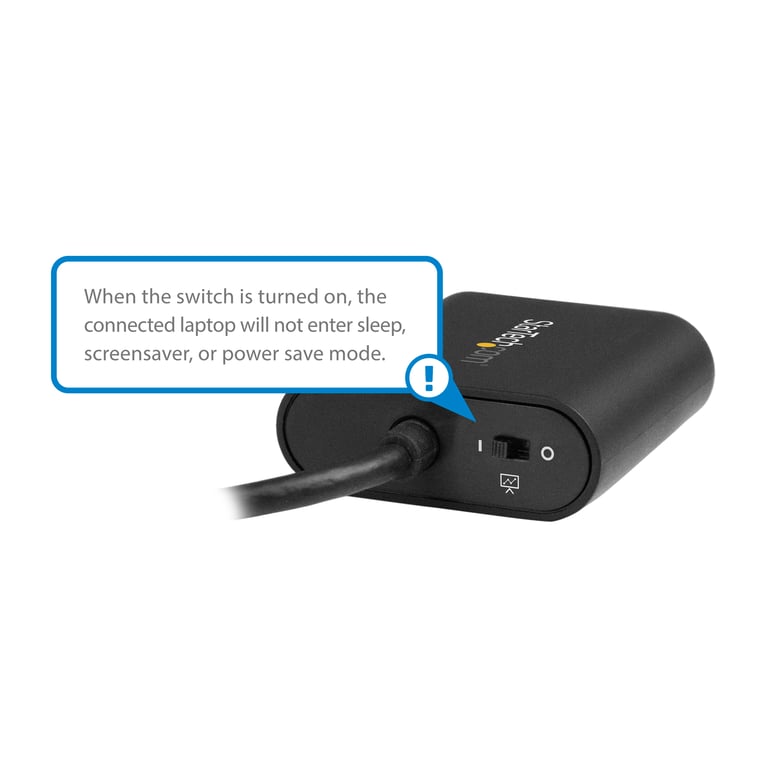StarTech.com Adaptateur USB C vers VGA avec switch pour mode Présentateur Convertisseur USB Type C vers HD15 1920x1200 Adaptateur vidéo externe USB C D Sub - vue 10