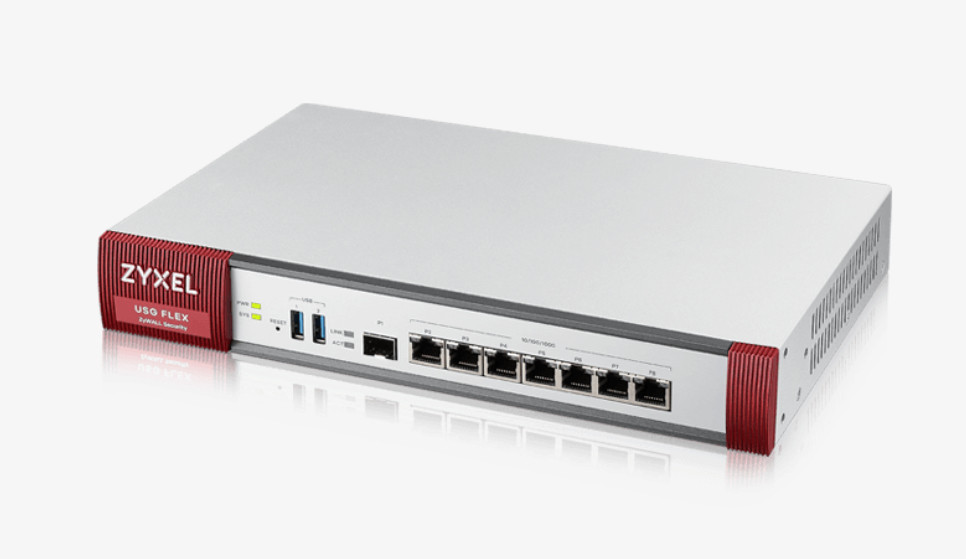 Zyxel ZyWALL USG FLEX 500 UTM Bundle firewall avec de AV+IDP AS CF 1GbE rack montable - vue 4