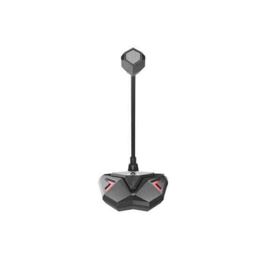 Genesis Radium 100 USB Micrófono para juegos con cabezal Negro Rojo