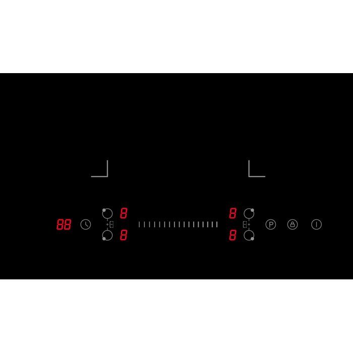 Plaque à induction CONTINENTAL EDISON 4 foyers 70 cm CETI724Z2FLEX - vue 4