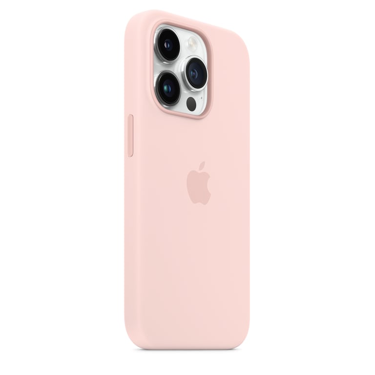 Apple Funda de silicona con MagSafe para el iPhone 14 Pro - Rosa caliza