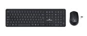 Bluestork - Pack teclado y ratón inalámbricos Negro SLIM