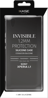 Coque Slim Invisible pour Sony Xperia L1 1,2mm, Transparent