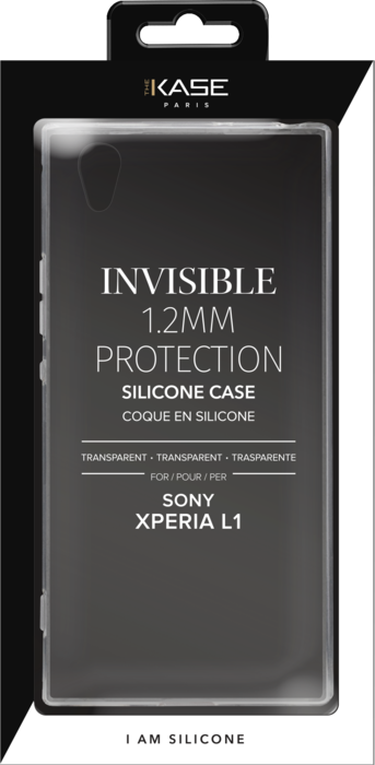 Coque Slim Invisible pour Sony Xperia L1 1,2mm, Transparent