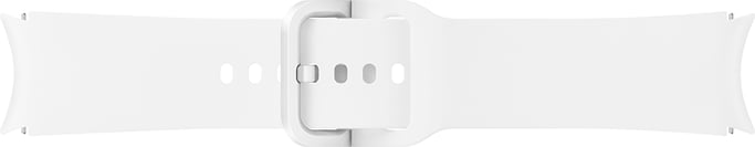 Bracelet Samsung G Watch Series Sport Silicone 20mm 115mm S/M Blanc Samsung