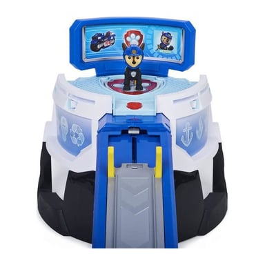 PAT PATROUILLE - PLAYSET LANCEUR MOTO PUPS Paw Patrol Avec Lanceur Interactif + Figurine Chase - 6060233 - Jouet Enfant 3 Ans et