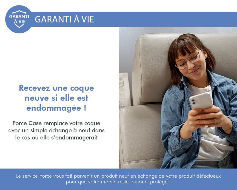 Coque Renforcée Oppo Find X2 Lite AIR Garantie à vie Transparente Force Case