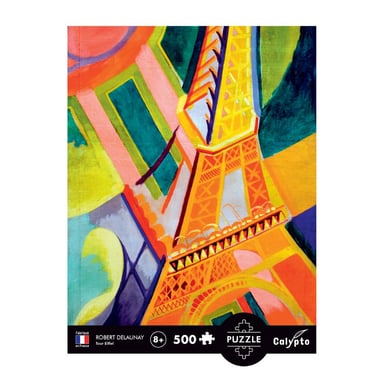 Puzzle de 500 piezas Torre Eiffel de Robert Delaunay - Una obra de arte para montar