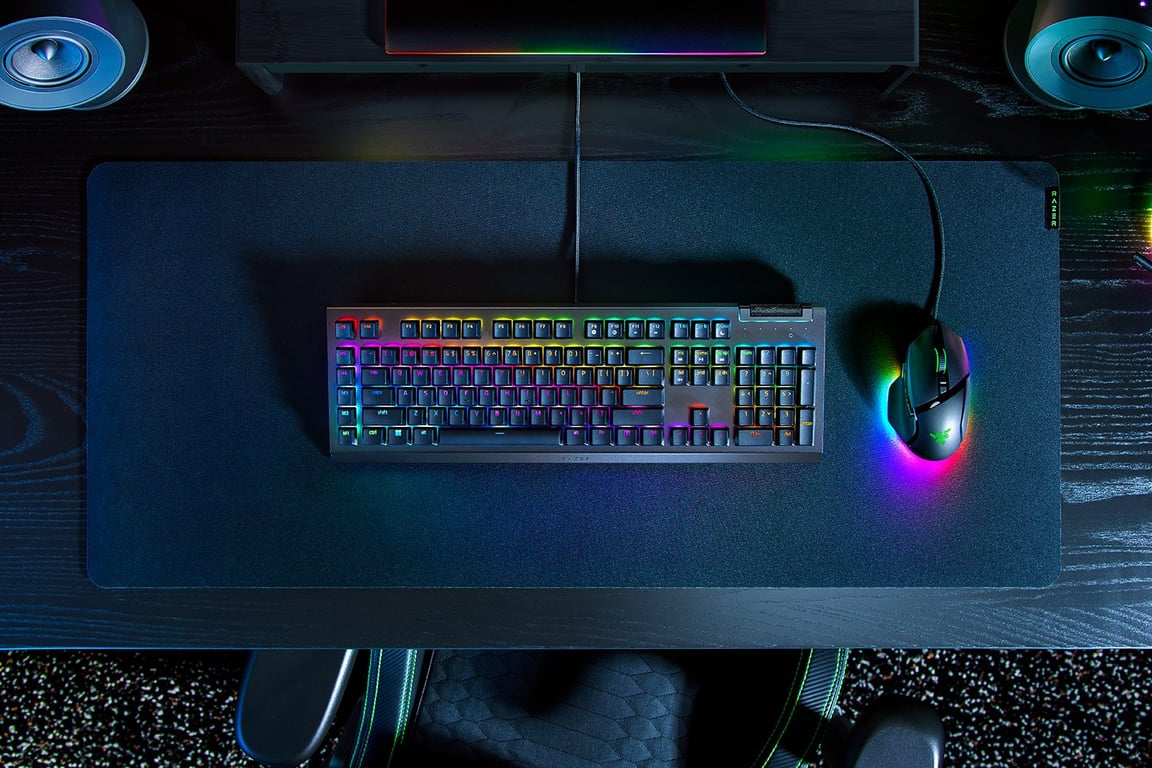 Razer Blackwidow V4 X Clavier Usb Qwerty Allemand - vue 2