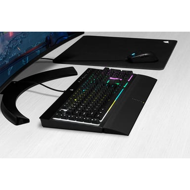 Corsair K55 RGB PRO USB Tastiera QWERTY francese nera