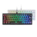 Mars Gaming MKMINIPRO, Teclado Mecánico Ultra-Compacto 60%, Switches Mecánicos Hot-Swappable, Iluminación RGB Chroma, Teclado Gaming Antighosting, Mul
