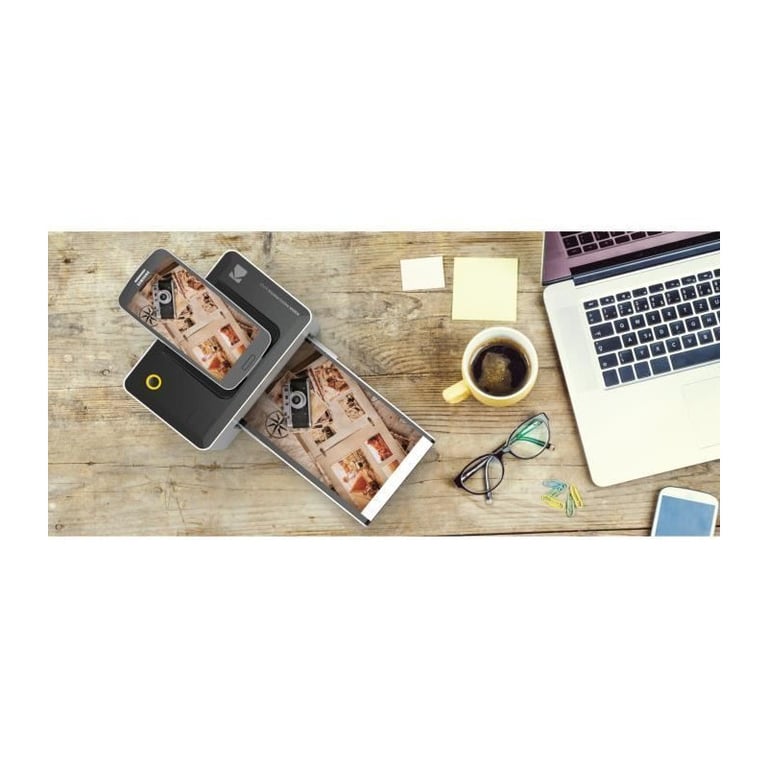 Imprimante photo Kodak PD450 Sublimation thermique Pour Smartphone iOS et Android - vue 2