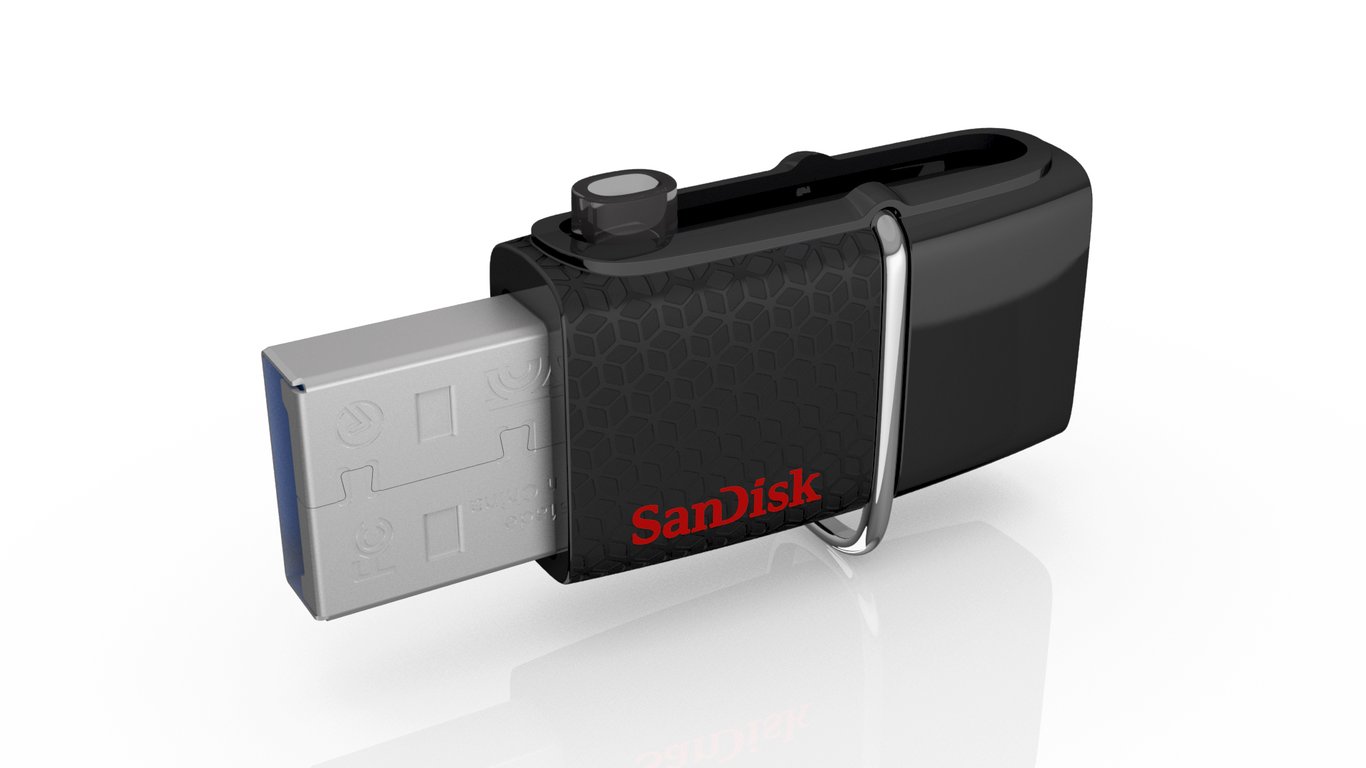 SanDisk Ultra Dual USB Drive 3.0 lecteur USB flash 16 Go USB Type-A / Micro-USB 3.2 Gen 1 (3.1 Gen 1) Noir