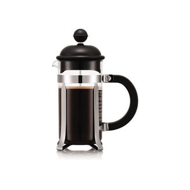 Cafetière à piston BODUM 0,35 L 3 tasses TRITAN cadre en acier inoxydable noire