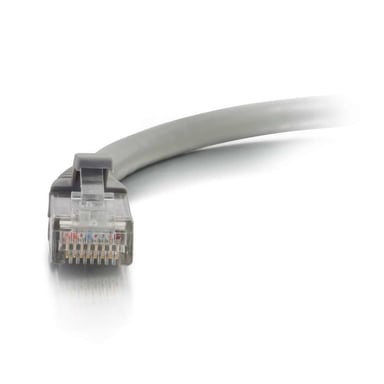 C2G Cable de conexión de red Cat5e con funda no apantallada (UTP) de 5 M - Gris