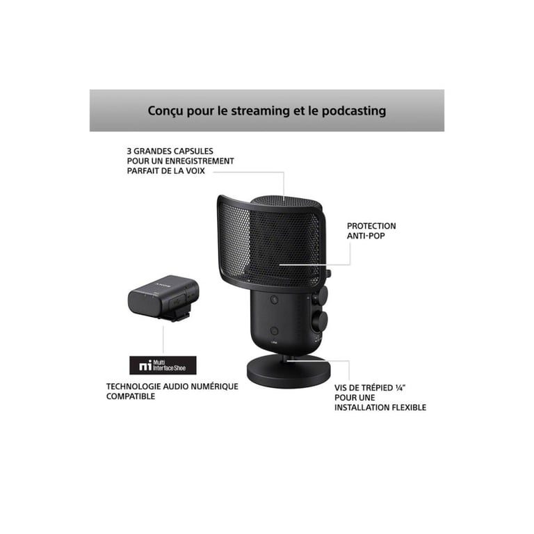 Microphone Digital Sony ECM S1 - vue 5