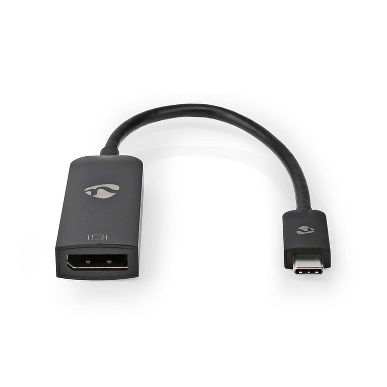 Nedis CCGB64353BK02 câble vidéo et adaptateur 0 2 USB Type C DisplayPort Neuf