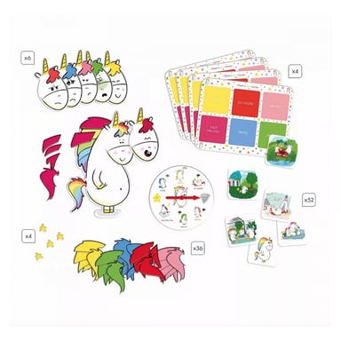 Gastón el Unicornio : Juego educativo sobre las emociones para niños