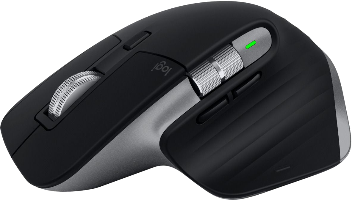 Souris sans fil Bluetooth Logitech MX Master 3 (Mac) (noir)