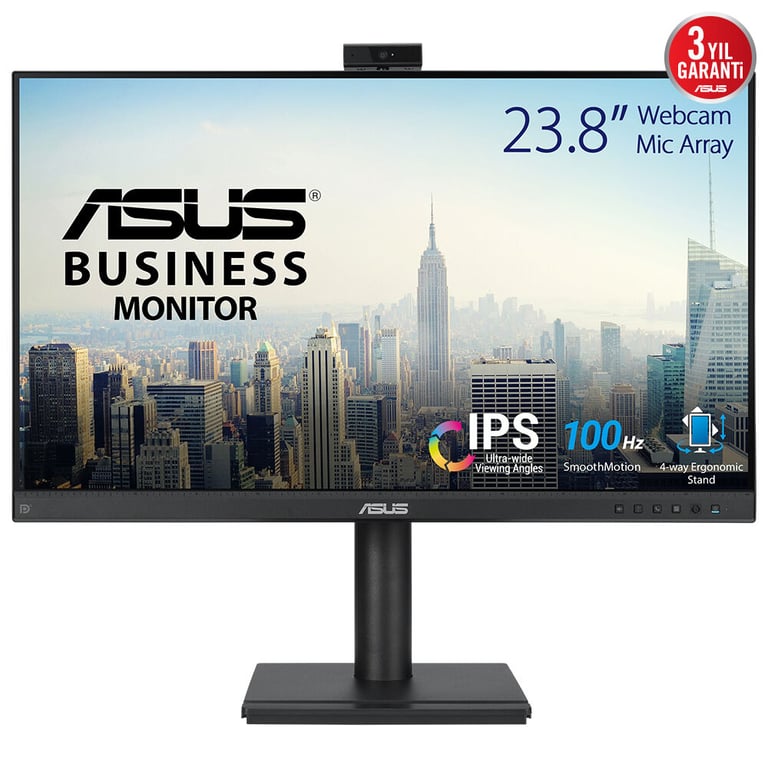 ASUS BE249QFK écran plat de PC 60 5 cm 23.8 1920 x 1080 pixels Full HD LCD Neuf - vue 1