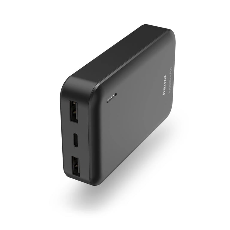 Hama 00201708 banque d'alimentation électrique Lithium Polymère LiPo 10000 mAh Neuf