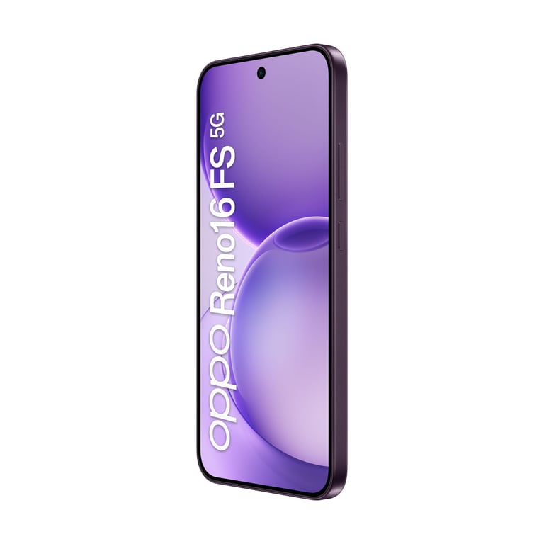 Oppo Reno16 FS (5G) 512 Go, Violet - Neuf Violet - vue 3