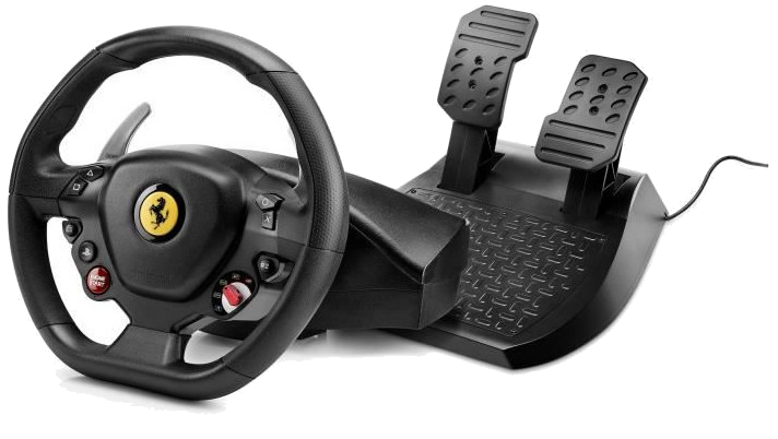 THRUSTMASTER Volant T80 FERRARI 488 GTB Edition -PS4 / PC / Fonctionne avec les jeux PS5*