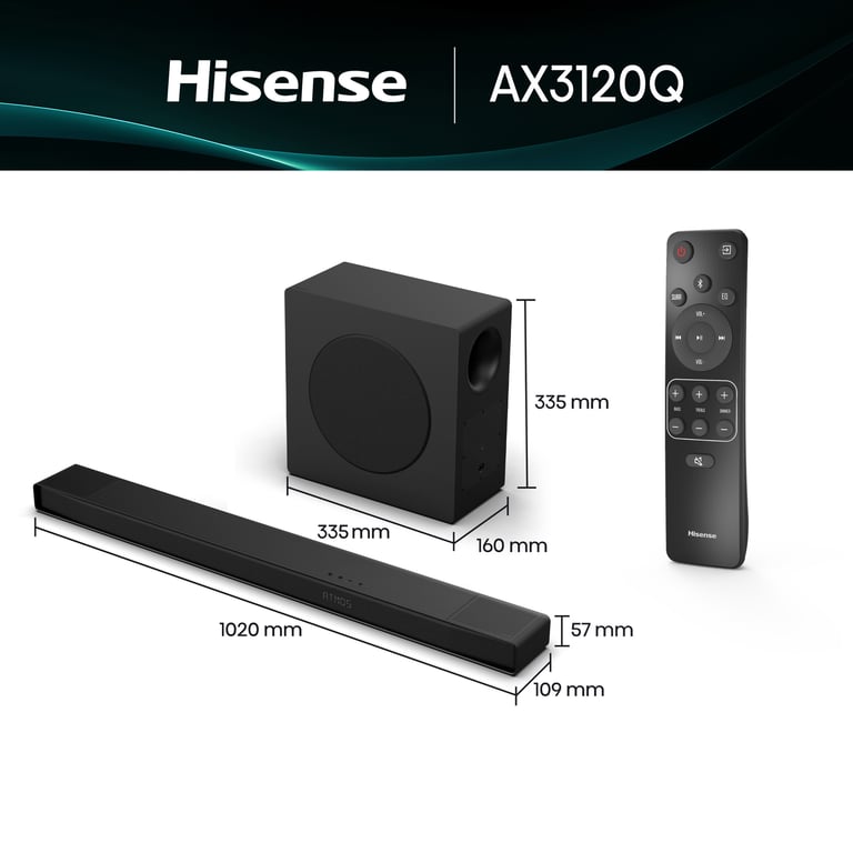 Hisense AX3120Q 3.1.2 canaux Neuf - vue 3