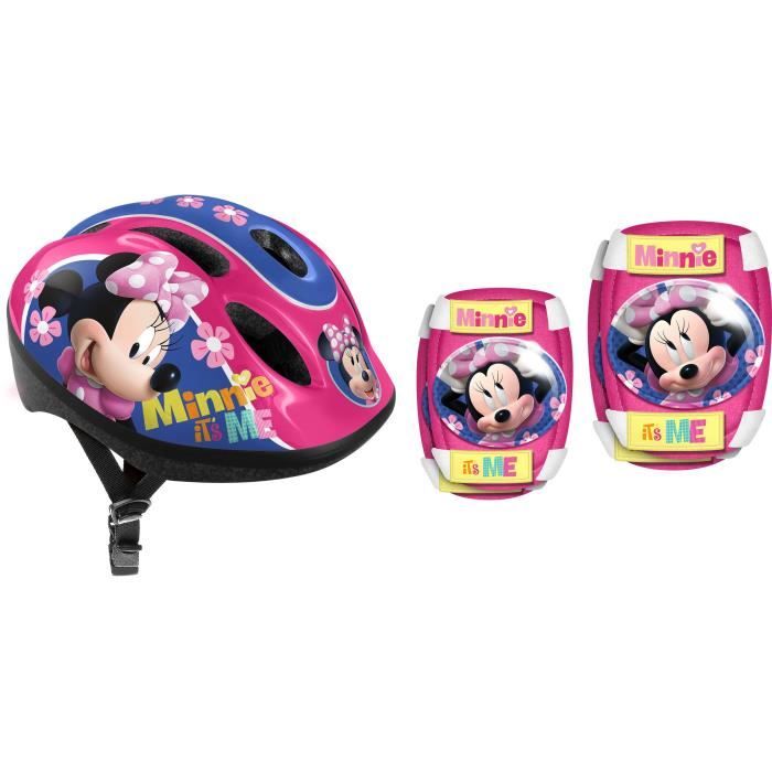 DISNEY MINNIE Combo casque + genouillères + coudières - vue 2