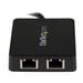 StarTech.com Adaptateur USB 3.0 vers Ethernet Gigabit - Carte Réseau Externe USB vers 2 Ports RJ45 Ethernet