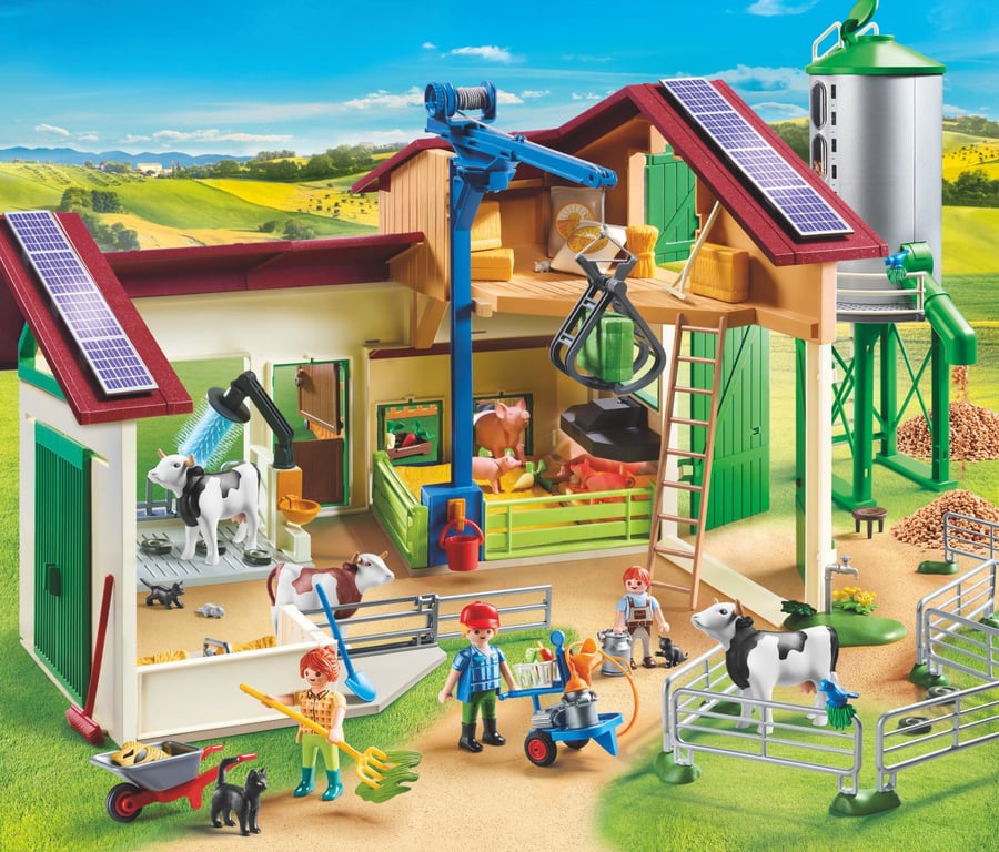 Playmobil 70132 Grande Ferme Silo Animaux - vue 3