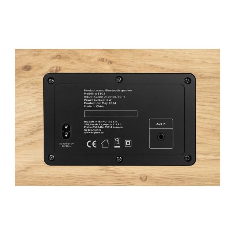 enceinte résidentielle en bois Cosy BT 50 Watts entrée 3.5mm - vue 5
