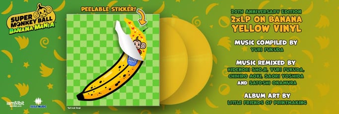 Super Monkey Ball: Banana Mania Vinilo - 2LP