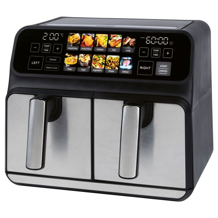 Friteuse à air chaud Air fryer double compartiment Proficook PC FR1287H - vue 2