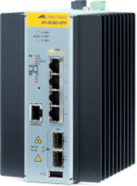 Allied Telesis AT IE200 6FP 80 Géré L2 Fast Ethernet 10100 Connexion Ethernet supportant 'alimentation via ce port PoE Neuf