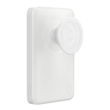 PopSockets Powerbank inalámbrico magnético MagSafe 5000mAh PowerPack Blanco