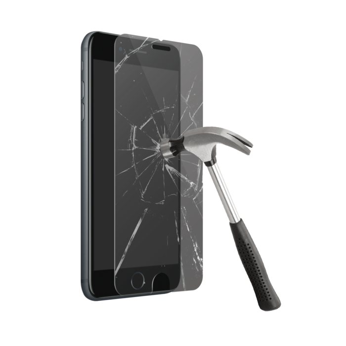 Protector de pantalla de cristal templado de alta calidad para Apple iPhone  SE 2022, transparente - The Kase