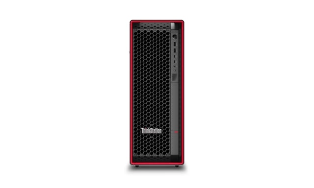 Lenovo ThinkStation P5 Intel® Xeon® W W3-2525 32 GB DDR5-SDRAM 1 TB SSD NVIDIA RTX A2000 Windows 11 Pro for Workstations Tower Stazione di lavoro Nero, Rosso