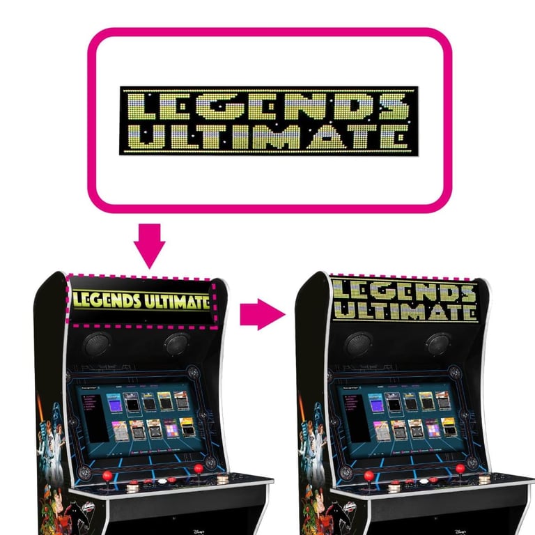 Legends BitPixel para la recreativa Legends Utimate