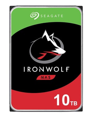 Seagate NAS HDD IronWolf disque dur 10 To 7200 tr/min 256 Mo 3.5'' Série ATA III