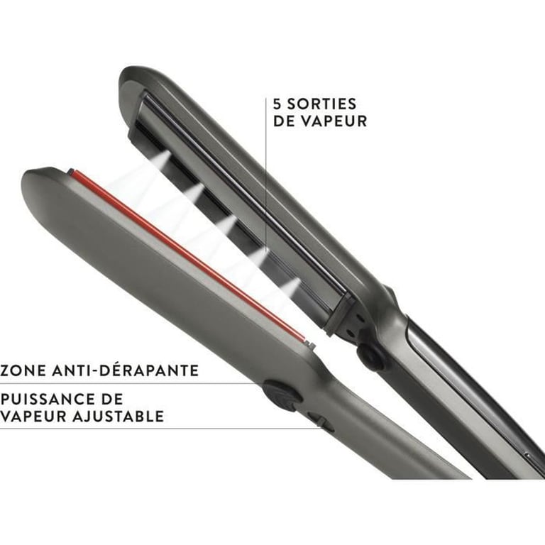 JEAN LOUIS DAVID Lisseur infrarouge + vapeur  STEAM PROTECT - 235?C max - 50W - garantie 2 ans - Neuf