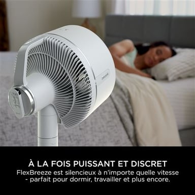FlexBreeze, Ventilador ultrarrápido con o sin cable, Blanco