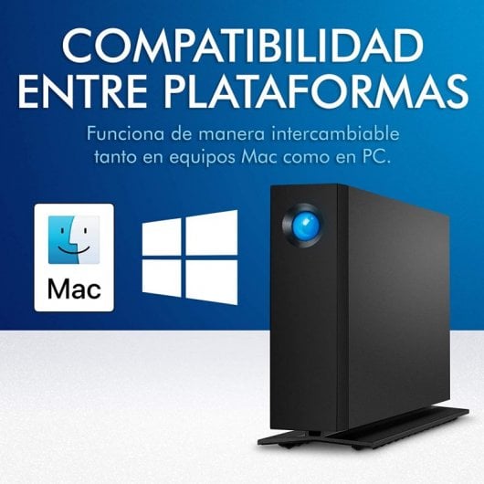 LaCie d2 Professional disque dur externe 10 To 7200 tr/min USB Type-C 3.2 Gen 1 (3.1 Gen 1) Noir - Neuf