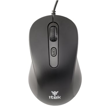 itek CLK C01 ratón Universal Ambidextro USB tipo A Óptico 3600 DPI