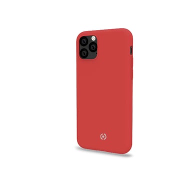 Celly Feeling cover per cellulare 14,7 cm (5.8'') Rosso Custodia per Apple iPhone 11 Pro