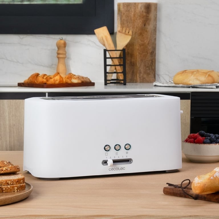 CECOTEC 03190 - Grille-pain vertical Toast&Taste 16000 Extra White - Neuf