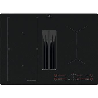 Plaque de cuisson avec hotte intégrée Electrolux KCC73443CZ SAPHIRMATT