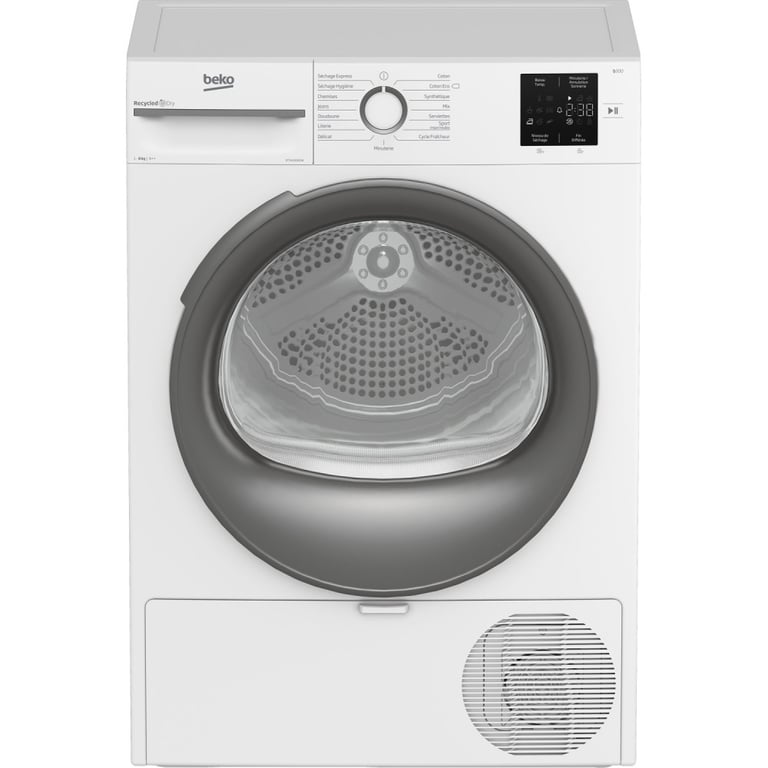 Sèche-Linge Pompe à Chaleur BEKO DT3H18302W – 8 Kg – Classe E - vue 9