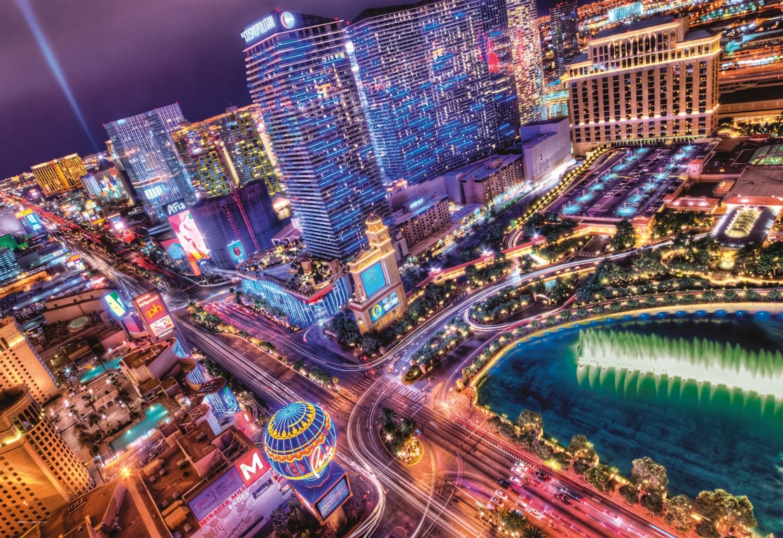 Clementoni Puzzle 2000 Pieces - Las Vegas - vue 5