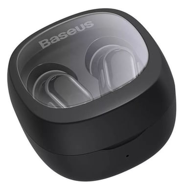 Baseus Bowie WM02 Casque True Wireless Stereo (TWS) Ecouteurs Appels/Musique Bluetooth Noir